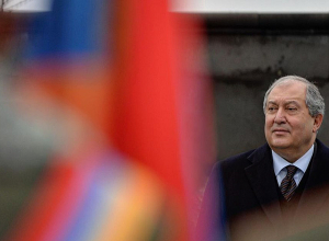 Աստված պահապան մեր ժողովրդին ու հայոց աշխարհին. Արմեն Սարգսյան