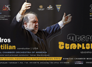 «Հայահավաք» նախագծի շրջանակում Հայաստանում ելույթ կունենա ամերիկահայ դիրիժոր Պետրոս Շեթիլյանը