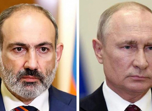 Никол Пашинян направил телеграмму соболезнования Владимиру Путину