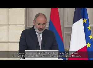 Ելիսեյան պալատում Նիկոլ Փաշինյանը եւ Էմանուել Մակրոնը հանդես են եկել հայտարարություններով