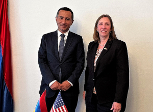 ՀՀ-ում ԱՄՆ դեսպանը հանդիպել է Սյունիքի մարզպետ Ռոբերտ Ղուկասյանին՝ քննարկելու Ադրբեջանի հարձակման հետևանքները