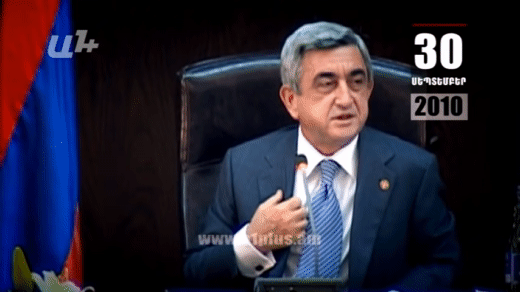 Օրացույց․ 30-ը հոկտեմբերի․ Ինձ փորձում են Ղարաբաղի հարցում զիջող լինելու մեջ մեղադրել. Սերժ Սարգսյան