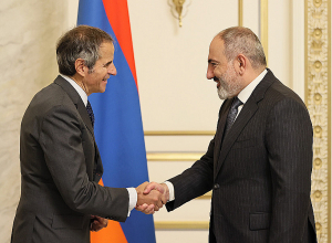 Նիկոլ Փաշինյանն այսօր ընդունել է Ատոմային էներգետիկայի միջազգային գործակալության տնօրենին