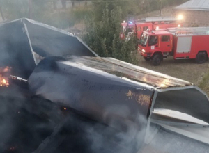 Հրդեհ Ազատան գյուղի պոմպակայանում