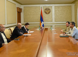 Արայիկ Հարությունյանն ընդունել է «Արարատյան ալյանս» մտքի կենտրոն - ինստիտուտի փորձագետներին
