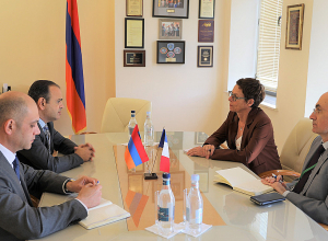 Գլխավոր հանձնակատարն ընդունել է Ֆրանսիայի դեսպան Անն Լյուոյին