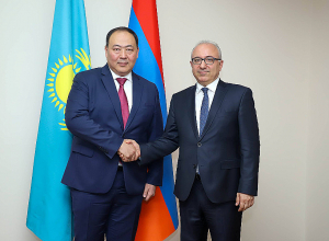Քաղաքական խորհրդակցություններ՝ ՀՀ և Ղազախստանի ԱԳՆ-ների միջև