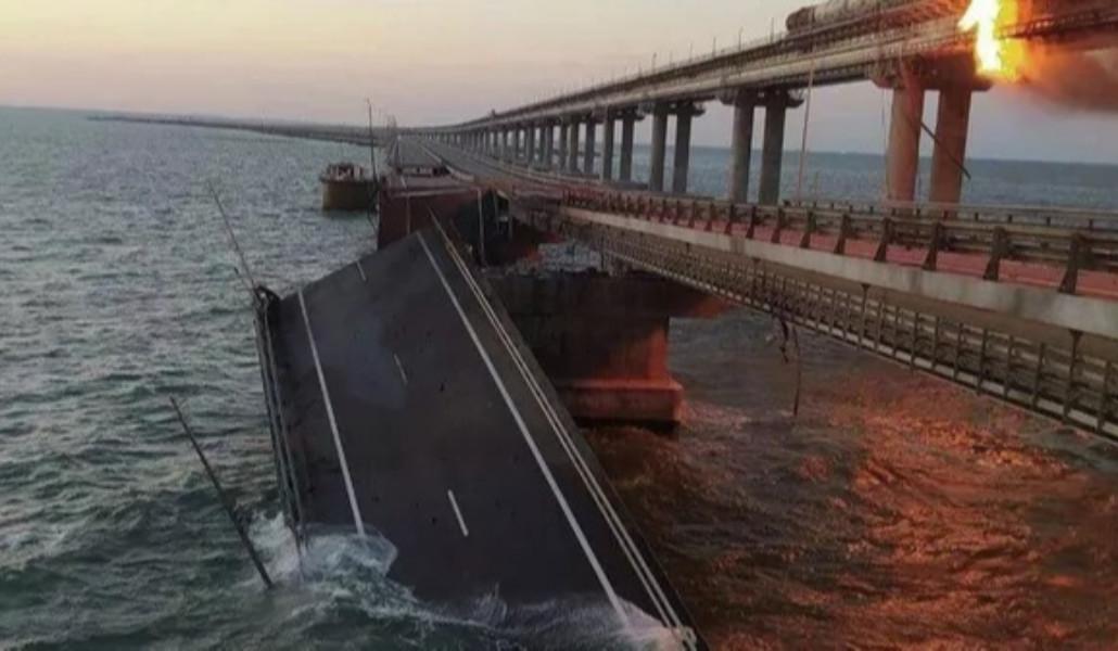 Ղրիմի կամրջի հրդեհ