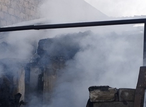 Հրդեհ Էջմիածին քաղաքում