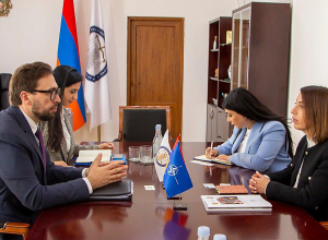 ՀՀ մարդու իրավունքների պաշտպանն ընդունել է Վրաստանում ՆԱՏՕ-ի Կապի գրասենյակի ղեկավարին