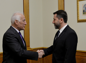 Президент принял председателя ВСС Карена Андреасяна
