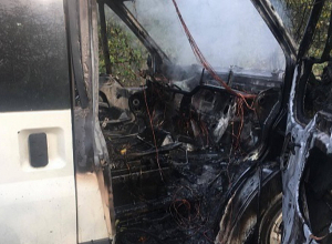 «Սևան» քրեակատարողականի մոտ մեքենա է այրվել