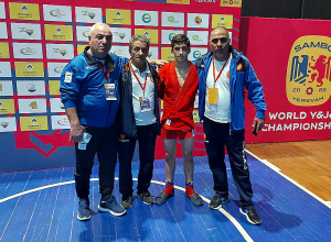 Ռոբերտ Սիմոնյանը` սամբոյի պատանիների աշխարհի չեմպիոն