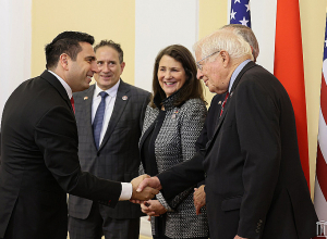 Ամերիկյան կողմն անթույլատրելի է համարում ՀՀ տարածքային ամբողջականության դեմ ադրբեջանական ոտնձգությունները. ԱԺ նախագահն ընդունել է ԱՄՆ կոնգրեսականների