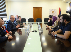 ԿԳՄՍ նախարարը հանդիպել է Վ. Բրյուսովի անվան պետական համալսարանի ուսանողության ներկայացուցիչների հետ