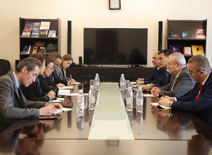 Հանդիպում Ֆրանսիայի դեսպան Անն Լյուոյի հետ