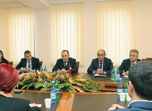 Վրաստանի ՊՆ սոցիալական հարցերի և հոգեբանական աջակցության վարչության պատվիրակությունը ՊՆ-ում էր