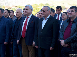 Արցախի նախագահը  Ճարտարում մասնակցել է բազմաֆունկցիոնալ մարզահամալիրի բացման հանդիսավոր արարողությանը