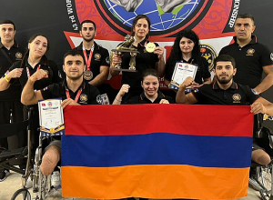 Հայաստանը 8 մեդալ է նվաճել հաշմանդամային բազկամարտի աշխարհի առաջնությունում