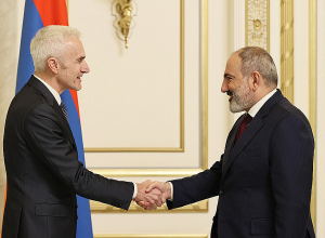 Пашинян принял генерального секретаря Интерпола Юргена Штока