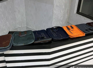 6 պայուսակների ներքին սպունգանման հատվածները ներծծված էին «ափիոնով»