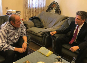 Լևոն Տեր-Պետրոսյանը հյուրընկալել է Թուրքիայի խորհրդարանի պատգամավոր Կարո Փայլանին