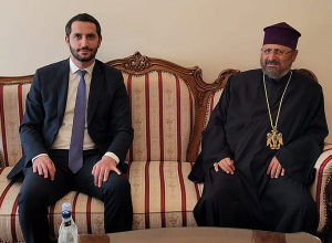 Ռ․ Ռուբինյանը հանդիպել է Կ․ Պոլսի Հայոց Պատրիարք Տ․ Սահակ արքեպիսկոպոս Մաշալյանի հետ