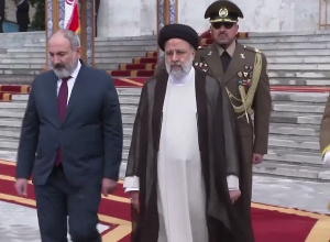 Փաշինյանի դիմավորման պաշտոնական արարողություն՝ Թեհրանի Սաադաբադ պալատում