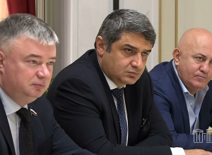 Ален Симонян принял делегацию во главе с Казбеком Тайсаевым