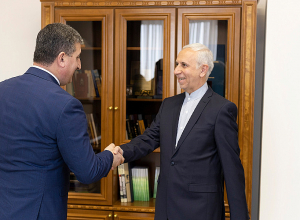 ՏԿԵ նախարարն ընդունել է Իրանի դեսպանին