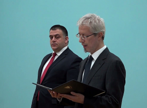 Նախագահ Վահագն Խաչատուրյանին իր հավատարմագրերն է հանձնել Կիպրոսի նորանշանակ դեսպան Կիպրոս Յորգալիսը