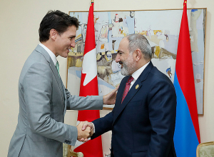 Նիկոլ Փաշինյանը և Ջասթին Թրյուդոն քննարկել են ՀՀ-ում կանադական ներդրումների ընդլայնմանը վերաբերող հարցեր