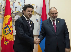Նիկոլ Փաշինյանը հանդիպում է ունեցել Մոնտենեգրոյի վարչապետի հետ