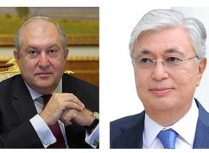 Հայաստանի չորրորդ նախագահ Արմեն Սարգսյանը շնորհավորական ուղերձ է հղել Կասիմ-Ժոմարտ Տոկաևին
