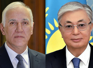 Президент направил поздравительное послание президенту Казахстана Касым-Жомарту Токаеву