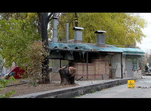 Ապամոնտաժվում են Օղակաձև զբոսայգու 3-րդ հատվածում  ինքնակամ սրճարանային կառույցները