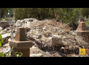 Աղբի կույտերի տակ էին մնացել տասնյակ հին գերեզմանատեղեր