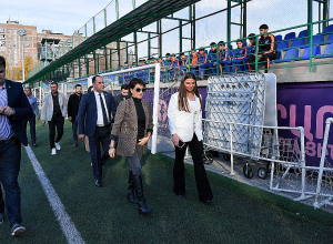 Աննա Հակոբյանն այցելել է «Ուրարտու» ֆուտբոլային ակումբ