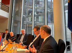 Секретарь СБ встретился с Йенсом Плетнером, Тобиасом Линднером и Матиасом Лютенбергом