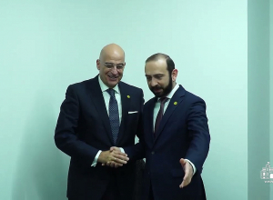 Հայաստանի ԱԳ նախարարի հանդիպումը Հունաստանի ԱԳ նախարարի հետ