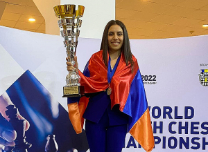 18-ամյա Մարիամ Մկրտչյանը՝ աշխարհի 100 լավագույն շախմատիստուհիների ցանկում