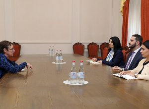 Рубен Рубенян представил Анн Луйо состояние процесса урегулирования отношений Армения-Турция