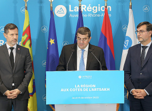 Արցախի նախագահը Լիոնում էր
