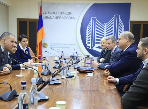Վահան Քերոբյանն այսօր ընդունել է Grid Dynamics ընկերության պատվիրակությանը