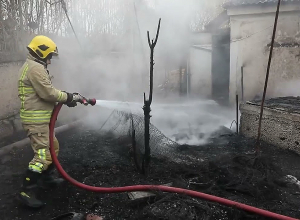 Հրդեհ Դոդոխյան փողոցում