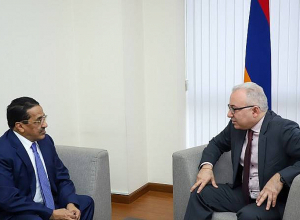 Новоназначенный посол Республики Мавритания вручил копию верительных грамот заместителю министра иностранных дел РА