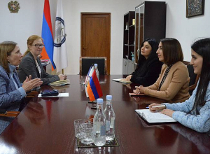 Քրիստիննե Գրիգորյանը ընդունել է Լին Թրեյսիին