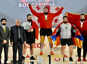 Վարազդատ Լալայանը՝ ծանրամարտի աշխարհի բրոնզե մեդալակիր