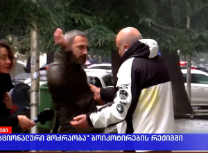 Վրաստանում ձվով հարվածել են ընդդիմադիր գործչին