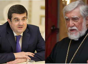 Արայիկ Հարությունյանը հեռախոսազրույց է ունեցել Մեծի Տանն Կիլիկիո Կաթողիկոս Արամ Ա-ի հետ